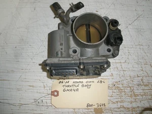 06-07-08-09-10-11 HONDA CIVIC 1.8-L THROTTLE BODY #GMA4A (( BOX-3642 )) - Foto 1 di 3