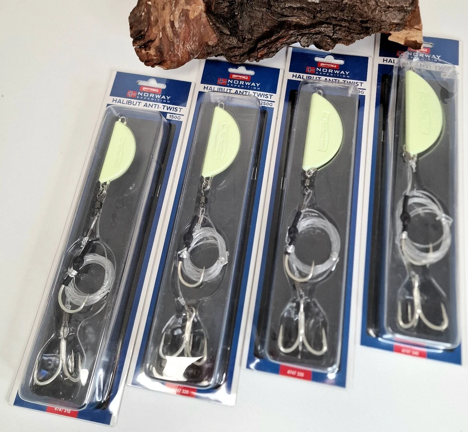 Spro Norway Expedition Halibut 360° Anti Twist Rig 150g 250g 350g 450g 1,90m NEW - Bild 1 von 1