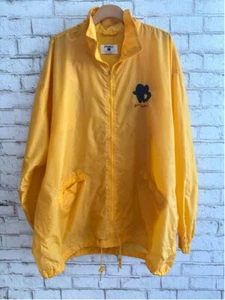 Chaqueta vintage con capucha y cremallera amarilla Fubu para hombre talla XXL - Imagen 1 de 5