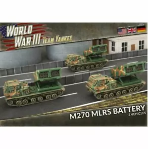 World War III: Team Yankee M270 MLRS Rocket Launcher Battery (x3) New - Picture 1 of 1