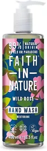 Faith in Nature Wild Rose Hand Wash - 400ml - Picture 1 of 1