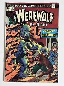 Werwolf bei Nacht #17 (1974) 2' Brocken aus ganzer Seite in 2,5 Gut+ - Bild 1 von 2