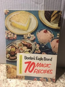 VTG Borden's Eagle Brand 70 Magic Recipes 1952 Cook book ADVERTISING DAIRY COW - Picture 1 of 12