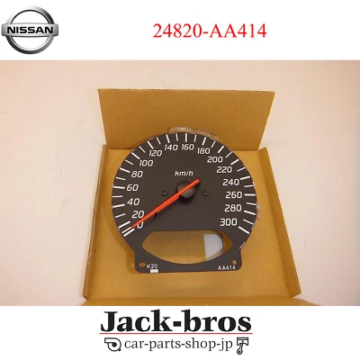 Velocímetro Nissan OEM 300 KMH para R34 GTR V Spec II SOLO M Spec SOLO 24820-AA414 Foto 1 de 4