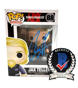 CHARLIE HUNNAM SIGNED AUTOGRAMM FUNKO POP 88 SONS OF ANARCHY BECKETT BAS - Bild 1 von 2
