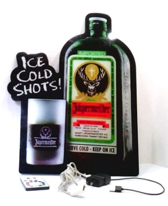 ✅ Jagermeister~R/C~LED~Multicolor~Botella iluminada~Letrero de pared "¡Disparos helados!" - Imagen 1 de 8