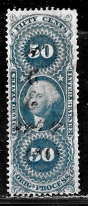 HICK GIRL-OLD USED U.S. DOCUMENTARY SC#R60c  ORIGINAL PROCESS       X5821 - Picture 1 of 2