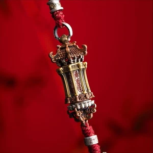 Rotating Temple of Fortune Pendant. Feng Shui Jewelry - Picture 1 of 14