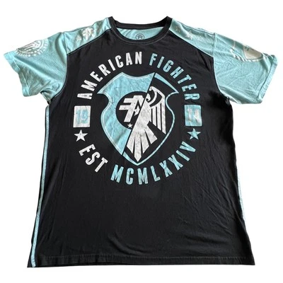 Camiseta Gráfica American Fighter XL Premium Athletics Y2K Grunge Deportes Hipster Foto 1 de 4