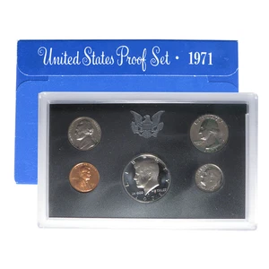 1971-S U.S. Clad Proof Set - Picture 1 of 2