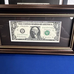 2003-A Federal Reserve $1 Note - Fancy Serial Number - Radar 41777714 - Picture 1 of 5