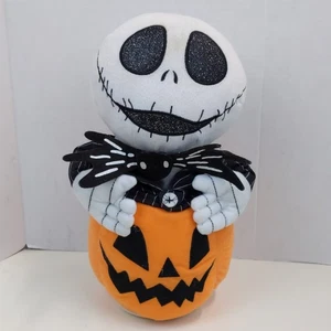 Disney Jack Skellington Singing Plush Halloween Electronic Nightmare Christmas - Picture 1 of 7