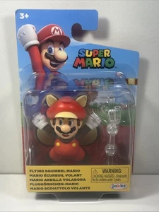 "Figura de acción articulada Jakks Super Mario Flying Squirrel Mario 2,5"" NUEVA 2024" - Imagen 1 de 2