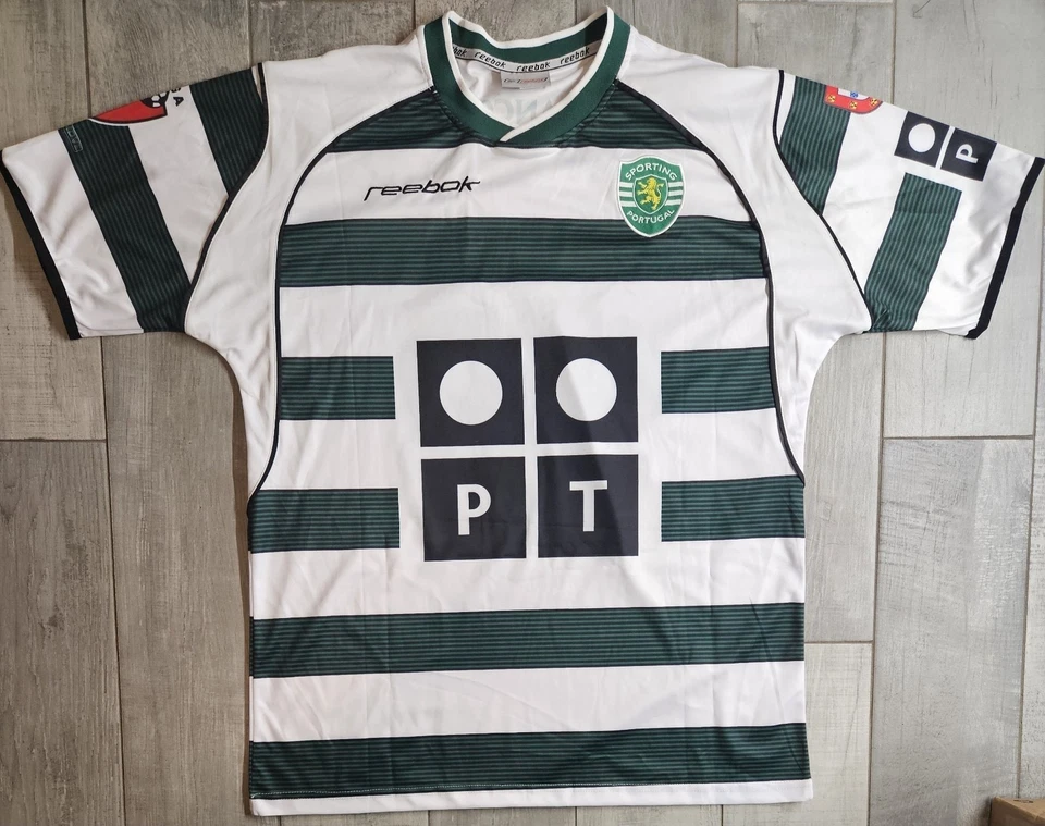 Camiseta deportiva Cristiano Ronaldo Sporting CP 2002/03 Foto 1 de 4