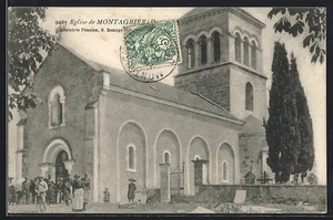 CPA Montagrier, L´Eglise - Picture 1 of 2