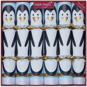 Racing Penguin Large Handmade Luxury Christmas Crackers (6 Pack) - Picture 1 of 2