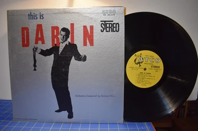 Bobby Darin This is Darin LP ATCO SD 33-115 Stereo - Image 1 of 2