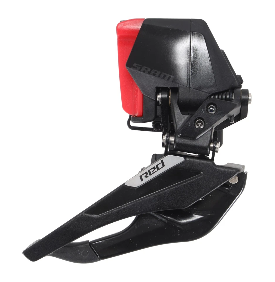 Desviador delantero SRAM Red eTap AXS E1 2x bicicleta de carretera con soldadura fuerte de 12 velocidades SIN batería Foto 1 de 4