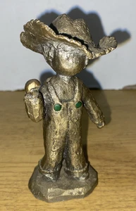 HUDSON PELTRE Walli Ortman #005 Pescador de pie botones verdes EE. UU. Sin poste - Imagen 1 de 8