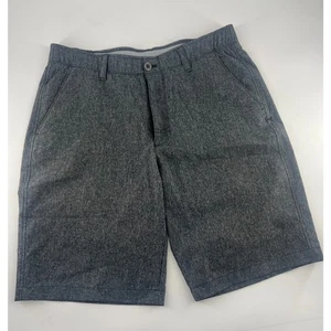 Under Armour Shorts Mens Size 34 Dark Grey Golf Loose Sports Career Dressy - Picture 1 of 5