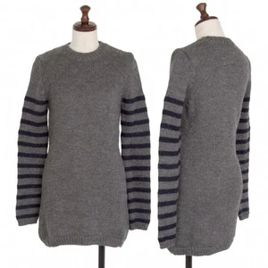Jean-Paul GAULTIER CLASSIQUE Stripe Sleeve Knit Sweater Size 40(K-109568) - Picture 1 of 12