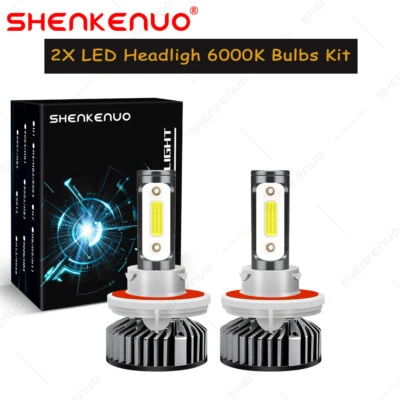 Para Ski Doo Summit Gen 4 850 2017-2019 2 piezas 9008 LED faros blanco brillante Foto 1 de 4