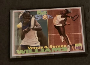SERENA WILLIAMS VENUS ROOKIE SI FOR KIDS POSTER FRAMED 1998 RARE BIG SHOTS WTA - Picture 1 of 3