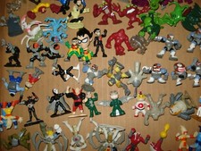 BANDAI TEEN TITANS MINI FIGURE-USE MENU- FREE COMBINED SHIPPING WORLDWIDE W/CART