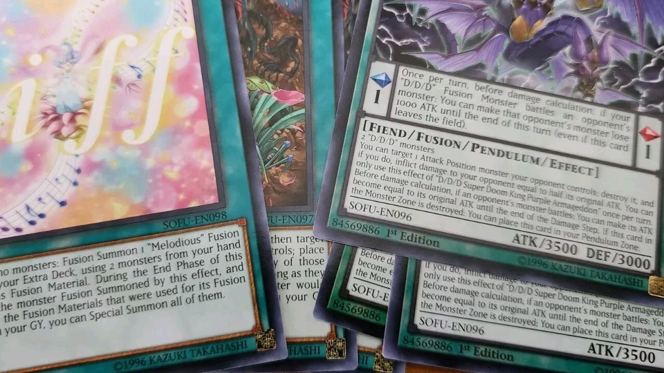 Yugioh! - Random Set - Soul Fusion / Return of the Duelist - (SINGLES) - Image 1 of 1