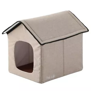 Pet Life 'Hush Puppy' Collapsible Electronic Heating and Cooling Smart Pet House - Picture 1 of 15