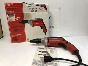 MILWAUKEE TOOLS 6790-20 CORDED SELF-DRILL FASTENER SCREWDRIVER HEAVY DUTY - Picture 1 of 18