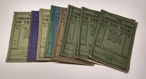 The Children's Story Of The War Vintage Circa !916 Canadian  WWI Volumes 1-17 - Imagen 1 de 10
