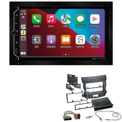 ESX Autoradio Apple CarPlay Android Auto für Citroen C-Crosser 2007-2014 schwarz - Bild 1 von 4