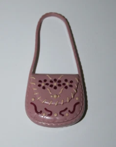 Mattel My Scene Barbie Doll Mauve Shoulder Bag - Picture 1 of 3