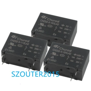 2 PIEZAS RELÉ CHZ02-S-112LA2 12V 16A 4 PINES NUEVO - Imagen 1 de 1