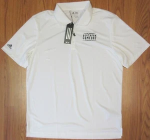 NUOVO! POLO ADIDAS SUD COMFORT POLIESTERE BIANCA GRANDE, L - Foto 1 di 4