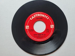 LEO DAN - Este Amor Se Va / Tu Ya Lo Sabes LATIN POP Salsa Cumbia 1979 VG+ - Imagen 1 de 2
