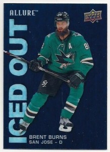 Brent Burns 19-20 Upper Deck Allure Iced Out