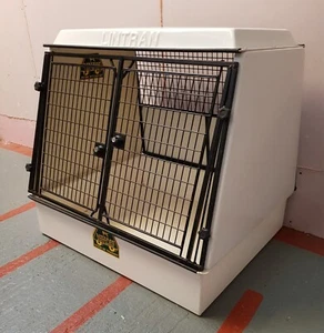 Lintran 'Linflat' Large Dog Box for vehicle car transport. COLLECTION ONLY - Picture 1 of 17