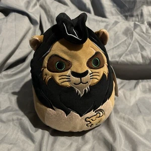 EL REY LEÓN Squishmallows CICATRIZ 8" Peluche León Nuevo 2024 DISNEY - Imagen 1 de 8