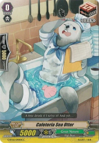 4 x Cafeteria Sea Otter - G-BT02/090EN - C Near Mint / Mint, English - Image 1 of 1