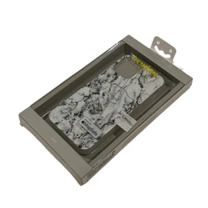 NEW Heyday Iphone 12 / 12 Pro Phone Case Cover Marble Design Blk White - Picture 1 of 3