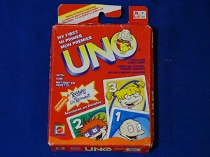 My First UNO Nickelodeon Rugrats Cards Mattel NEW Q4 - Picture 1 of 2