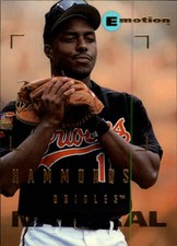 1995 Emotion Baltimore Orioles Baseball Card #4 Jeffrey Hammonds