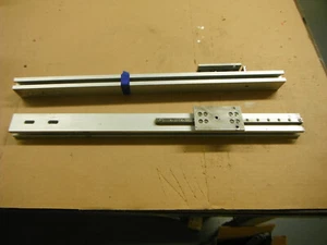 Lot of 2 THK Rails on Extruded Aluminum (1201) - Picture 1 of 1