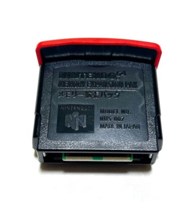 Nintendo 64 Expansion Pak Authentic Official Memory Pack OEM Good Working JP - Image 1 of 3
