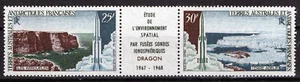 FSAT TAAF C16a MNH Kerguelen Islands and Dragon Rockets ZAYIX FSA-L0004M - Picture 1 of 3