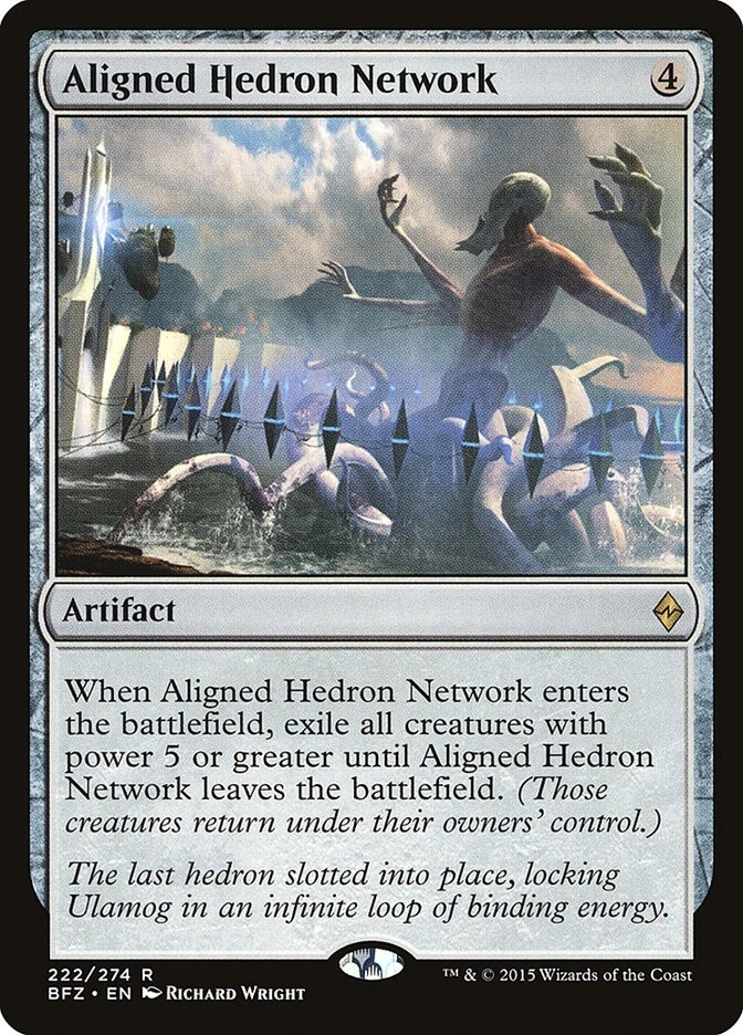Aligned Hedron Network 222 Rare Battle for Zendikar BFZ MTG - Image 1 of 1