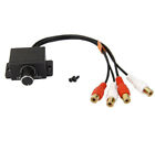 Universal Car Audio Amplifier Subwoofer Bass RCA Level Remote Controller Knob