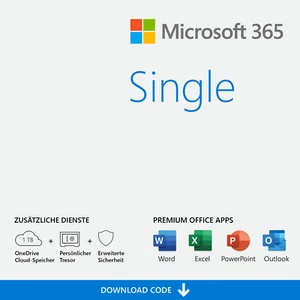 Microsoft Office 365 Single 5 Geräte 1 Nutzer 1 Jahr | Office 365 Personal 2025 - Bild 1 von 4